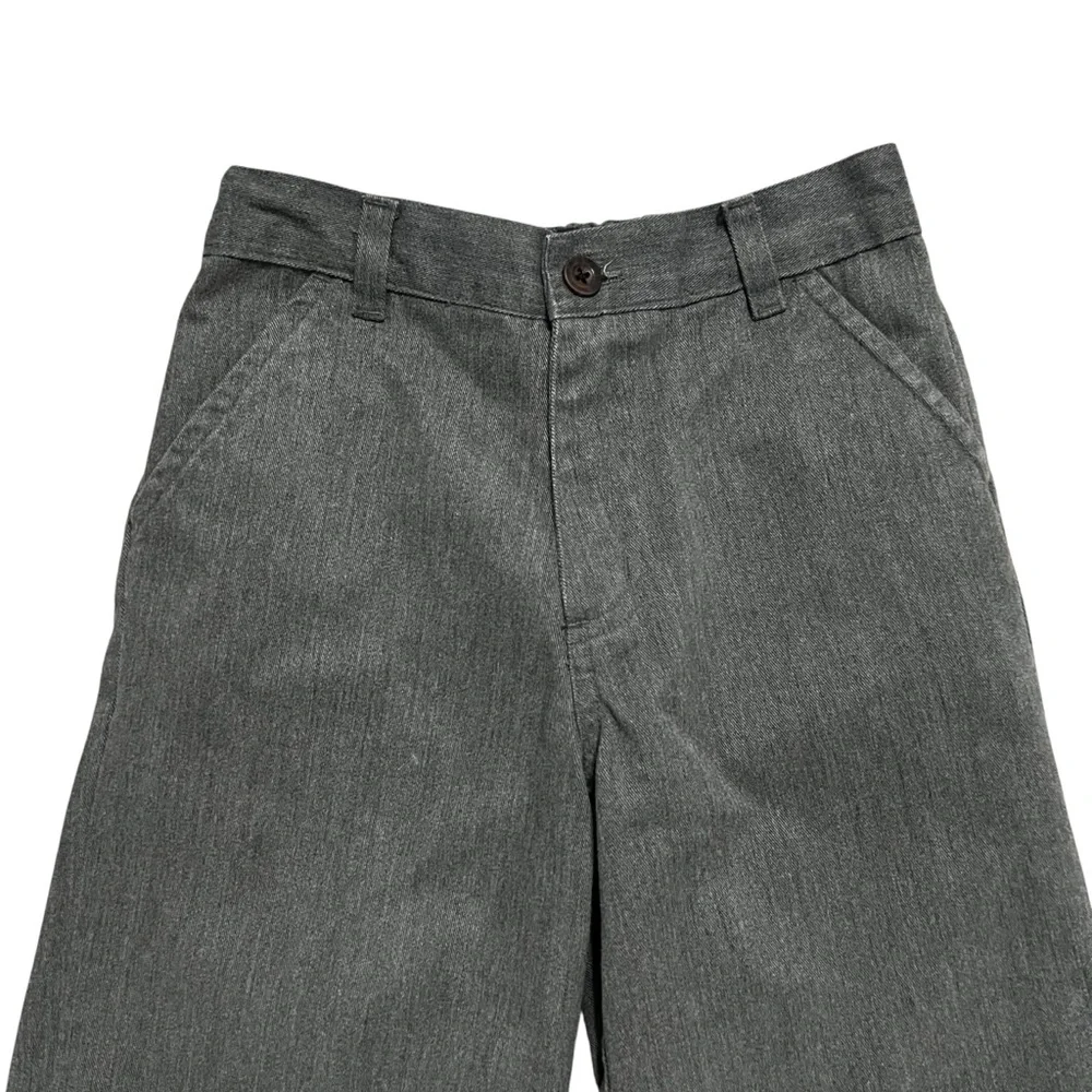 The Children's Place 5Y Grey Woven Dress Pants Slacks
